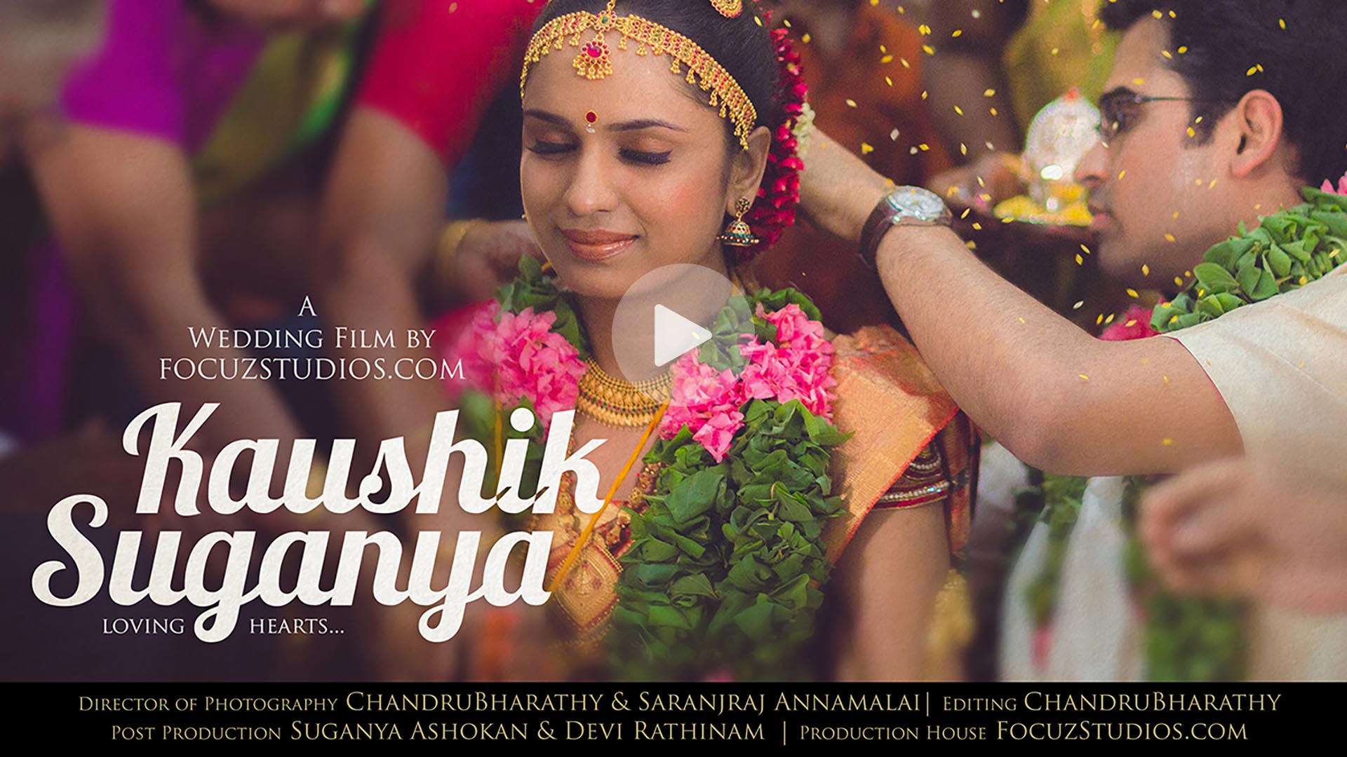 South Indian Wedding Film Video KAUSHIK and SUGANYA