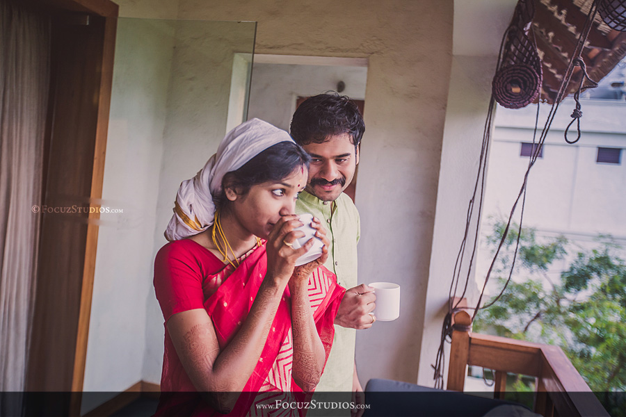 Post Wedding Shoot in Pondicherry