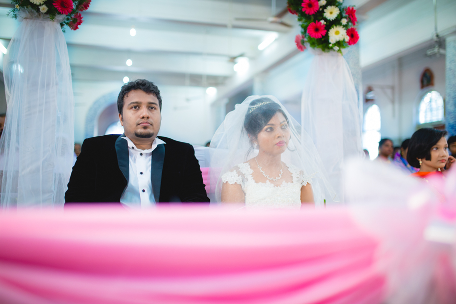 Christian Wedding Candid Photography India | JOHN+VINOLIN