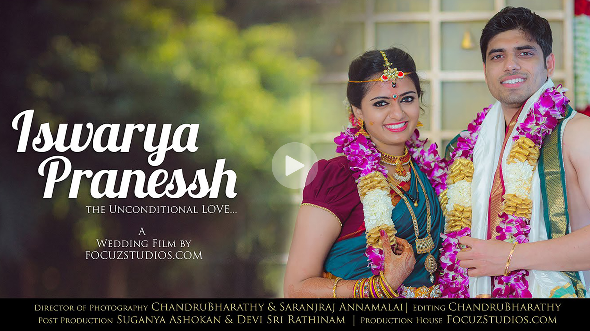 Wedding Film of Sun TV Iswarya with Pranessh