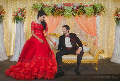 Ganesh Venkatram and Nisha Krishnan Wedding Reception