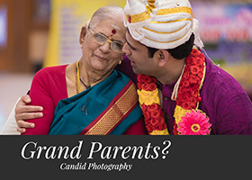 Why Candid Photography is inconvincible among our Grand Parents?