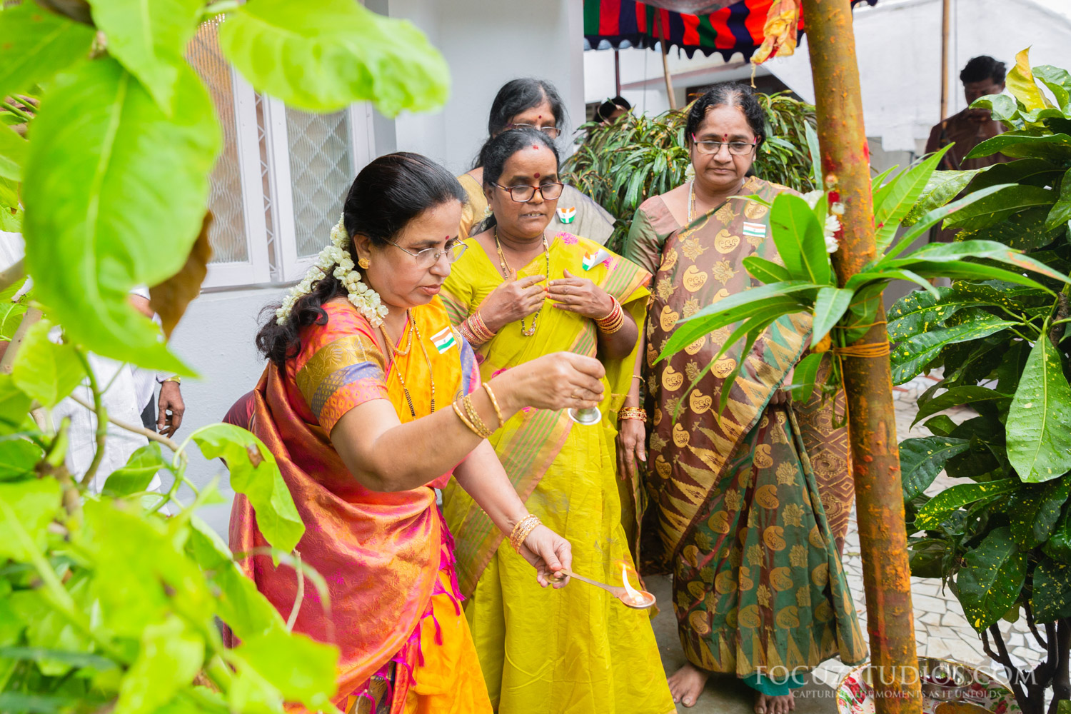 Rituals of south indian wedding Pandha Kaal Nadudhal_09