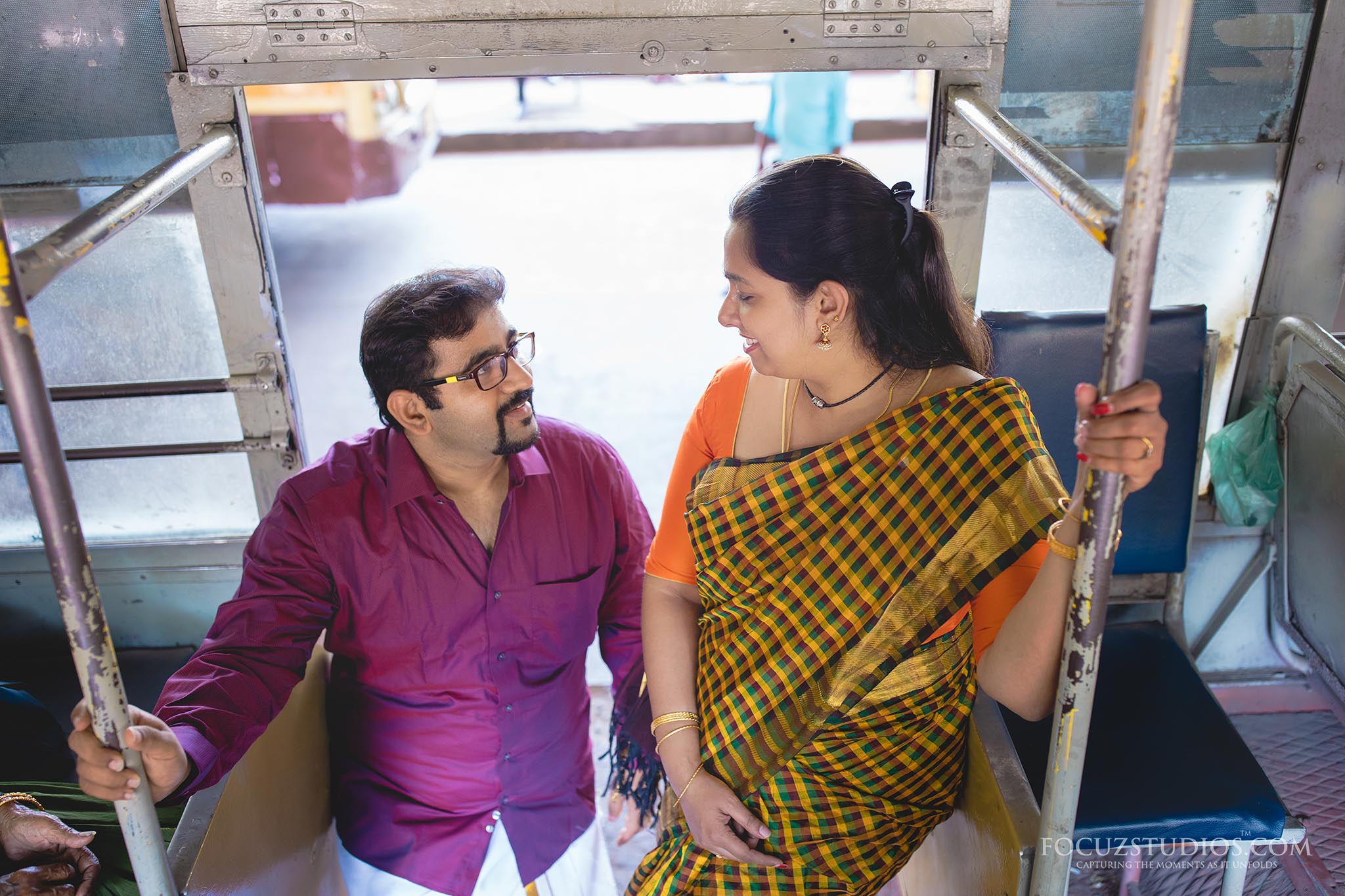 Top Couple shoot locations in chennai mtc bus 4