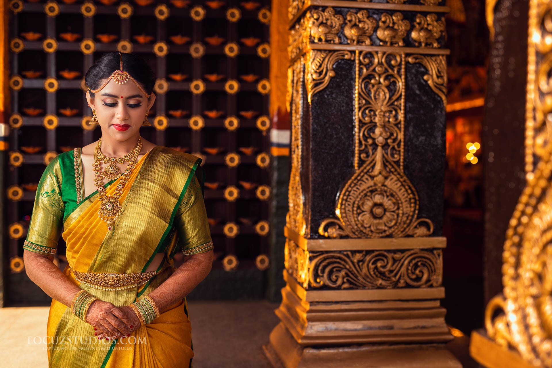 Beautiful-Bride-In-Brahmin-Wedding-Photography-24