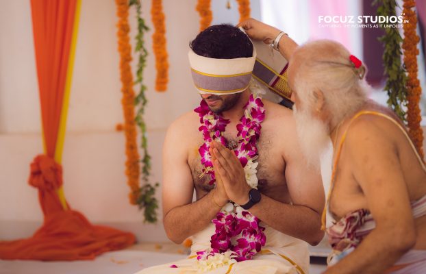 Nikitha & Pranav’s Sacred Vratham – A Timeless Celebration