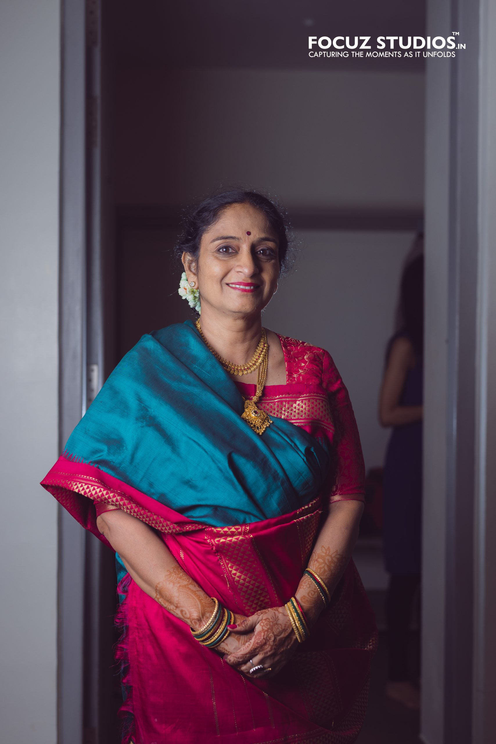 Portrait of the bride's mother