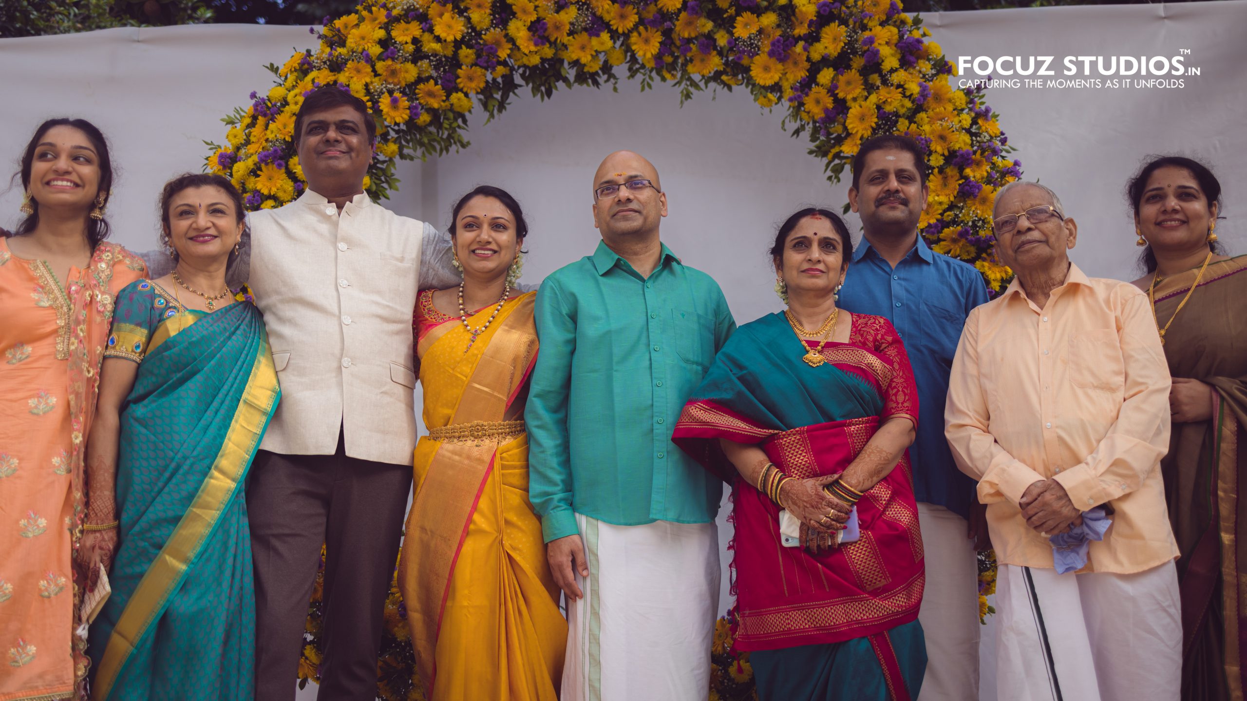 Family moments during Nikitha Pranav Vratham photography